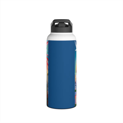 Cyber Toucan Chic Stainless Steel Water Bottle