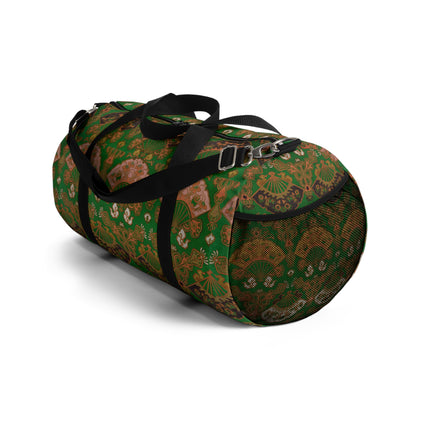 Japanese Fan Pattern IV by G.A. Audsley Duffle Bag