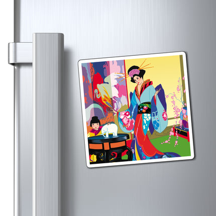A Timeless Journey by Umberto Brunelleschi Magnets (3 Sizes)