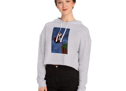 The Enchanted Witch Women’s Cropped Hooded Sweatshirt
