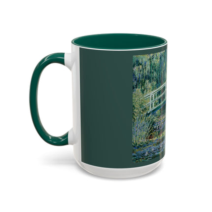 Water Lilies and Japanese Bridge by Claude Monet Colorful Mugs (11oz, 15oz)