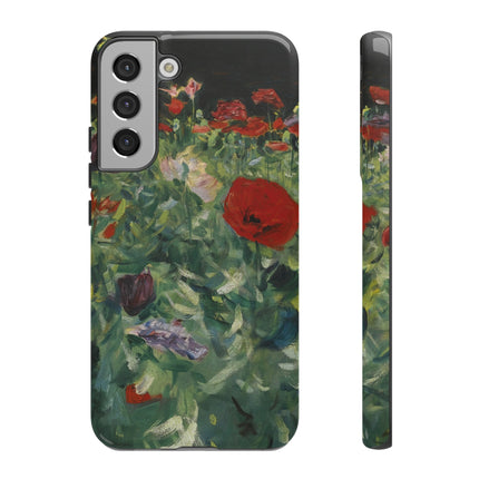 Poppies (A Study of Poppies for Carnation, Lily, Lily, Rose) by John Singer Sargent Phone Cases