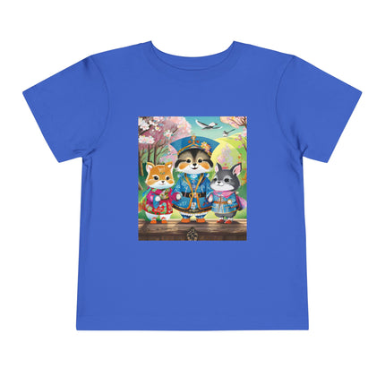 Fluffy Explorers Toddler Short Sleeve Tee