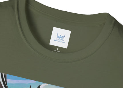 Cyberpunk Samurai Owl Softstyle T-Shirt