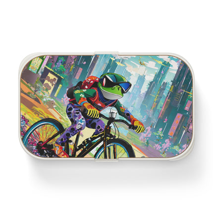 Cyberpunk Frog Bento Lunch Box