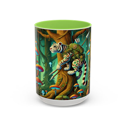 Silent Stripes Colorful Mugs (11oz, 15oz)