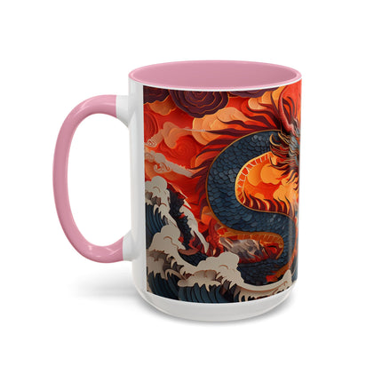 Emergence of the Dragon Colorful Mugs (11oz, 15oz)