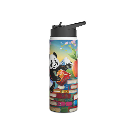 Cute Panda Stainless Steel Water Bottle