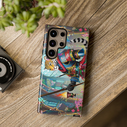 Cyberpunk Leopard Phone Cases