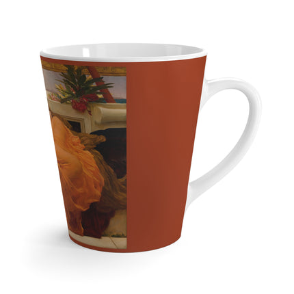 Flaming June by Frederic Leighton Latte Mug
