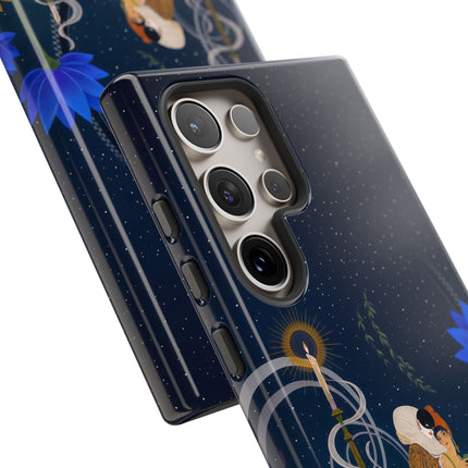 🌙🕯️ The Lady Of The Midnight Garden Phone Case – Art Deco Nocturne