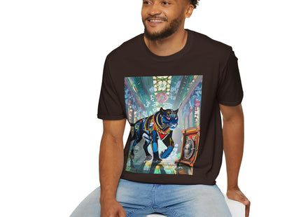 Cyber Panther's Hunt Softstyle T-Shirt