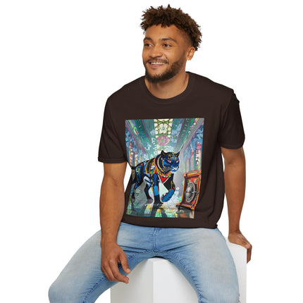 Cyber Panther's Hunt Softstyle T-Shirt