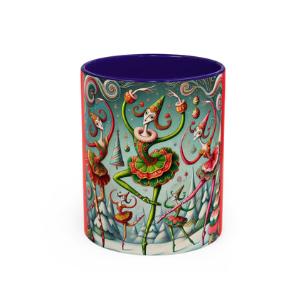 Christmas Ballet of the Absurd Colorful Mugs (11oz, 15oz)