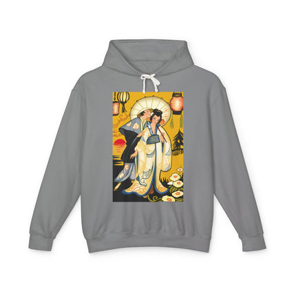 Golden Embrace Couple Hoodie