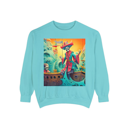 Skeleton Crew of the Misty Seas Unisex Garment-Dyed Sweatshirt