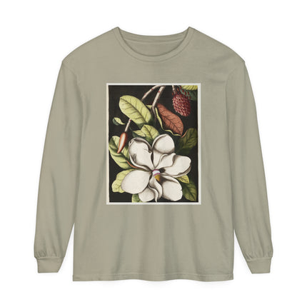 Natural History Plate 61 by Mark Catesby Garment-dyed Long Sleeve T-Shirt