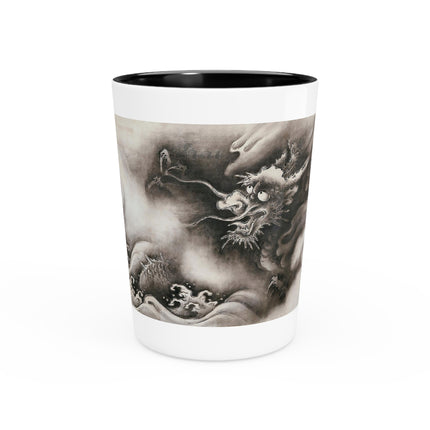 Japanese dragon by Yamada Dōa Ceramic Shot Glass