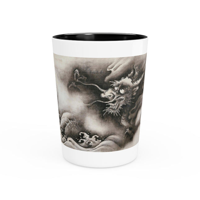 Japanese dragon by Yamada Dōa Ceramic Shot Glass