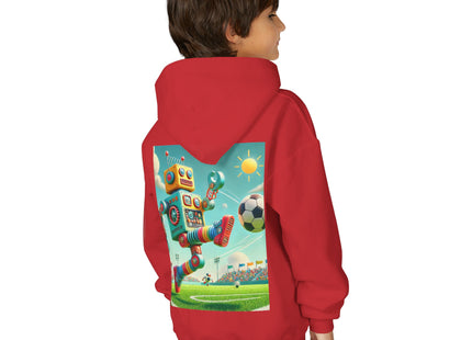 Kickoff Bot! Youth Heavy Blend Hooded Sweatshirt