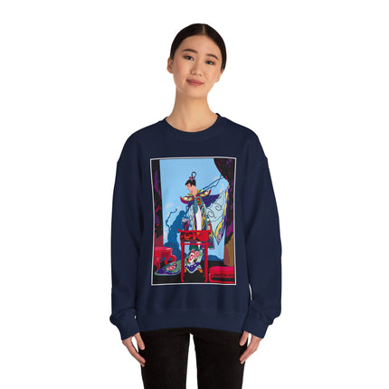 A Visual Journey by Umberto Brunelleschi Women's Heavy Blend™ Crewneck Sweatshirt