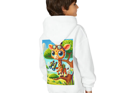 Giraffe Lookout Youth Heavy Blend Hooded Sweatshirt