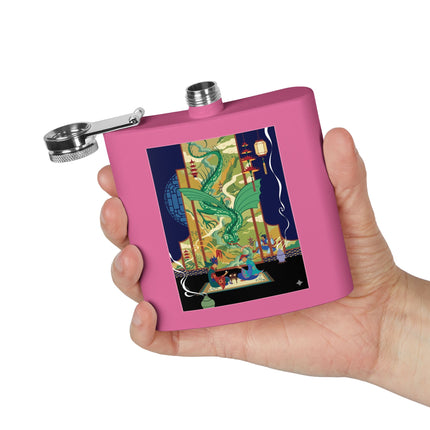 Celestial Dragon Gathering Flask – Mythic Majesty & Timeless Tradition