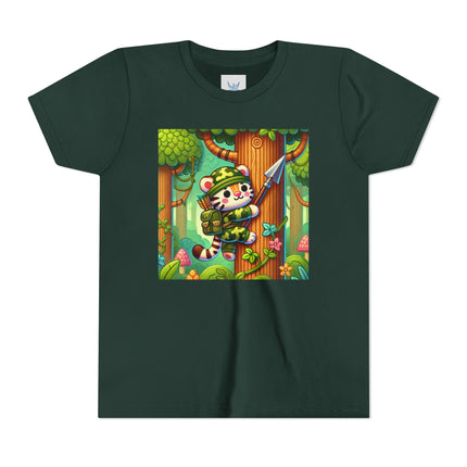 Stealthy Stripes Youth Short Sleeve Tee