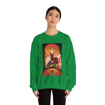 January & Garnet (from the Gem Series) by Sofia Chiostri Heavy Blend™ Crewneck Sweatshirt
