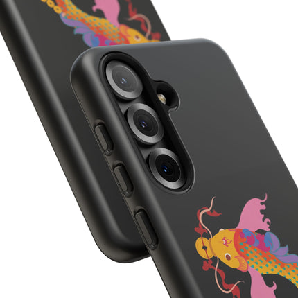 Golden Koi Phone Case – Lucky Swim & Vibrant Fortune