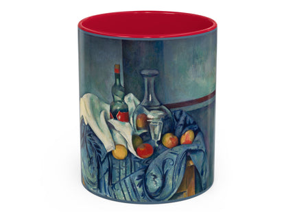 The Peppermint Bottle by Paul Cézanne Colorful Mugs (11oz, 15oz)