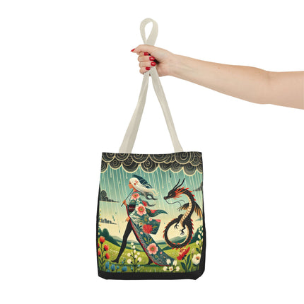 The Dragon Fairy’s Stride Tote Bag – Grace, Strength & Mythic Adventure