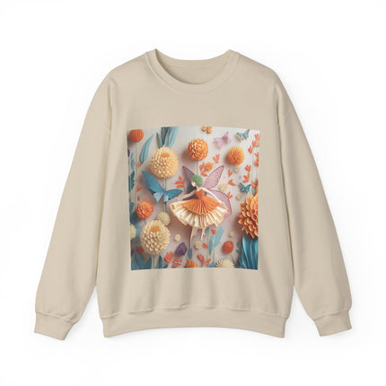 Dahlia Fairy Unisex Heavy Blend™ Crewneck Sweatshirt