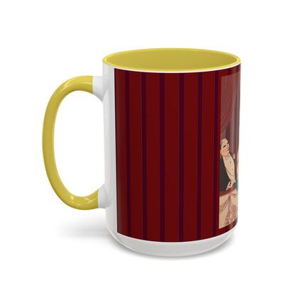 La Loge by George Barbier Colorful Mugs (11oz, 15oz)