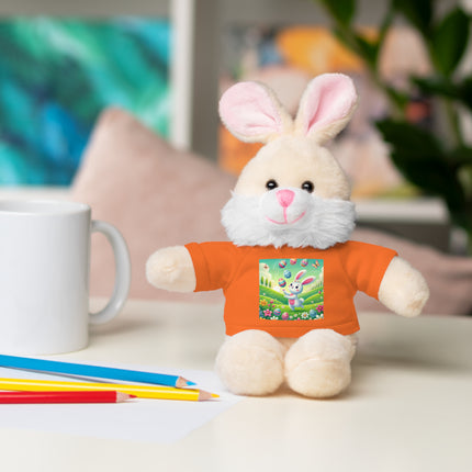 Easter Bunny Stuffed Animals with Tee