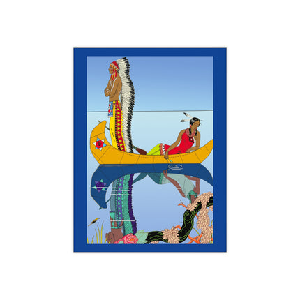 Le long du Missouri by George Barbier Ceramic Tile