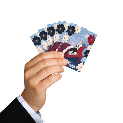 💌🌺 The Lady Of The Love Letters Playing Cards – Art Deco Romantic Elegance