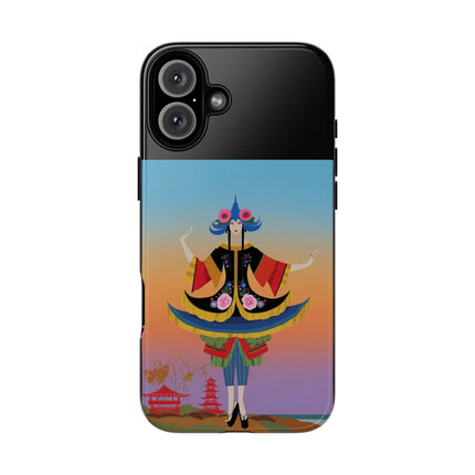 Colorful Dancer Phone Case – Vibrant Grace & Cultural Elegance