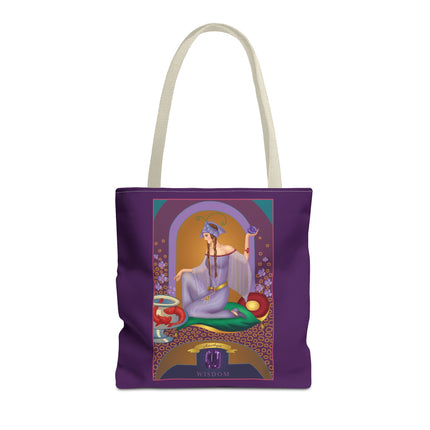Astrology Gem Series: February & Amethyst Tote Bag