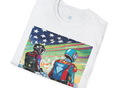 NSA Cyber Punk Computer Hacking Team Softstyle T-Shirt