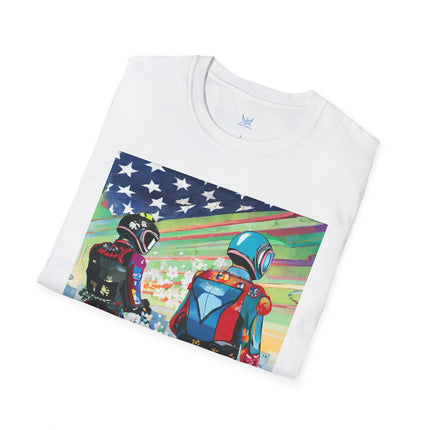 NSA Cyber Punk Computer Hacking Team Softstyle T-Shirt