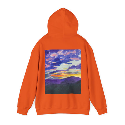 Naturstudie XII by Karl Wiener Heavy Blend™ Hooded Sweatshirt