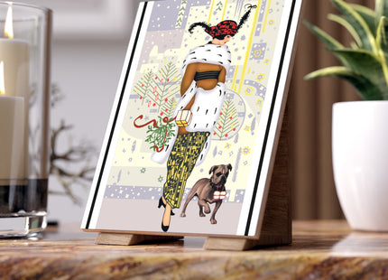 Wrapped in Elegance Ceramic Tile