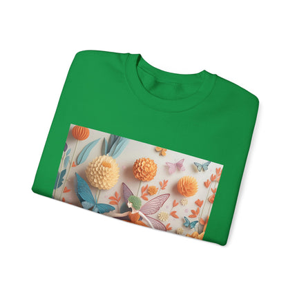 Dahlia Fairy Unisex Heavy Blend™ Crewneck Sweatshirt