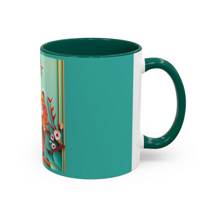 A Playful Red Panda Colorful Mugs (11oz, 15oz)