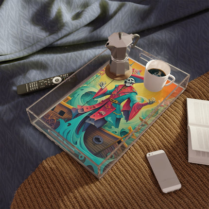 Skeleton Crew of the Misty Seas Acrylic Serving Tray