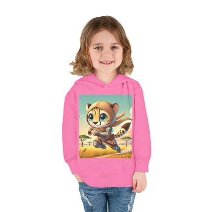 Swift Cheetah Toddler Pullover Fleece Hoodie