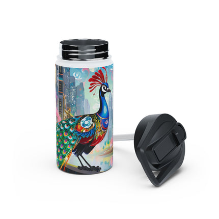 Techno Plumes Stainless Steel Water Bottle