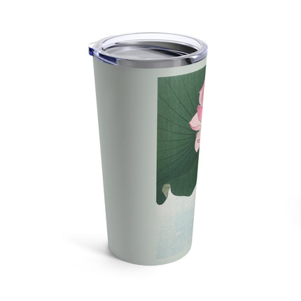 Blooming Lotus Flowers by Ohara Koson Tumbler 20oz