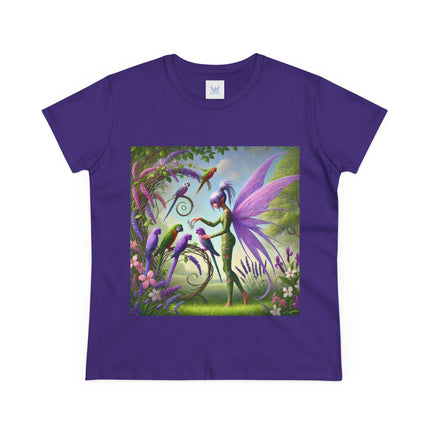 Lavender-Winged Fairy Cotton Tee